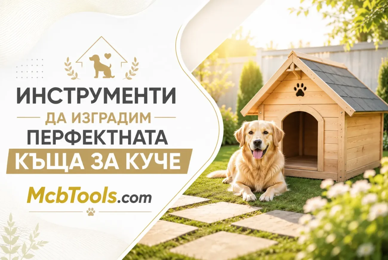Къща за куче и инструменти | mcbtools.com