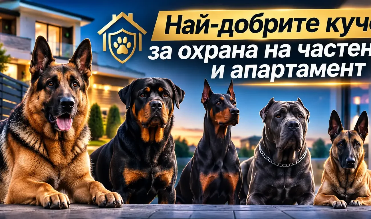 Най-добрите кучета за охрана | expertsecurity.bg